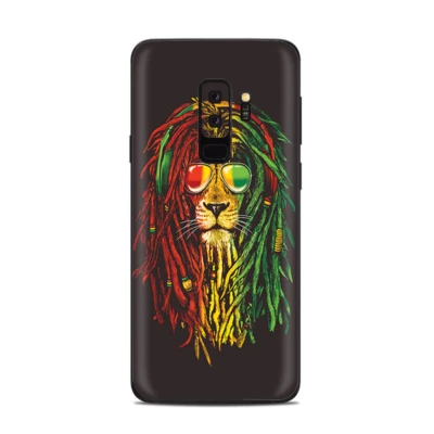 Samsung Galaxy S9 Plus Skins Decals - Rasta Dread Lion Irie