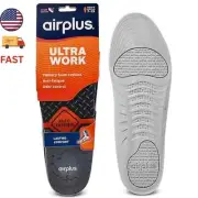 Airplus Ultra Work Memory Plus Shoe Insoles for Comfort and FootPain Relief 7-13