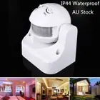 PIR Motion Sensor Detector Infrared Home 180° Light Control Switch 240V IP44 AU