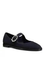 Stuart Weitzman Women's Loralei Mary Jane Flats