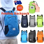 20L Lightweight Portable Foldable Backpack Waterproof Backpack Fold Travel Bag