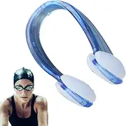 Swimming Nose Clip - Waterproof Silicone Nose Clip | Comfortable Non-Slip Swimming Nose Plug | Nose Clip Plugs for Showering Snorkeling Surfing Diving Underwater Swimming