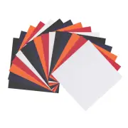 100 Sheets 6x6 Inch Origami Paper, 5 Colors Shiny Square Origami Paper