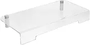 Monitor Stand Riser Space Saving Desktop Organizer for Computer Laptop Durable Design with Legs for Clutter Workspaces