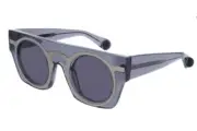 NEW Christopher Kane Flat Acetate Sunglasses CK0008S in Grey Unisex 48-28/140