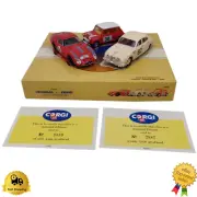 Diecast Model Cars 1:43 Corgi Tour De France Set Ferrari Jaguar MKII Mini 97708
