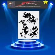 Digital Camouflage Stencil Large Template Airbrush Paint #1