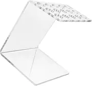 Amagogo 15 Holes Scissors Organizer Stand Salon Shears Holder Acrylic Stylist Scissors Rack for Salons