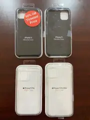 Apple iPhone 11, 11 Pro, 11 Pro Max clear, silicone cases