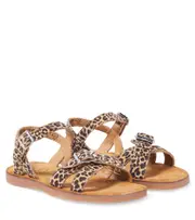 [Pom d'Api] Pom d'Api Plage-Air Crossy leather sandals UK 11 multicoloured