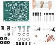 Airband Radio Receiver Kit, High Sensitivity Radio Transmitter Receiver Telegraph DIY Radio Kit DIY Airband Aviation Radio Receiver Kit 118 136MHz AM