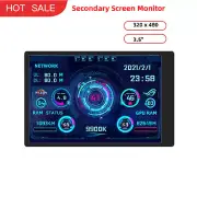 3.5-inch Secondary Screen 320x480 IPS USB Type-C Monitor for PC AIDA64-Free