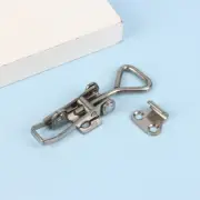 1Pc 304 Stainless Steel Clamp Deck Hasp Lock Boat Locker Latch Clamp Fastener CR