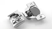 10-Pack, 3/8 inch Overlay Soft Closing Face Frame Cabinet Hinges, 105 Degree ...