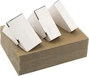 Mat Board Center, Adjustable Picture Frame Cardboard Corner Protectors for Shipping, Packing or Moving Art - 3 Size Depths to fit Frames from 0.5" - 1.5" (120-Pack)