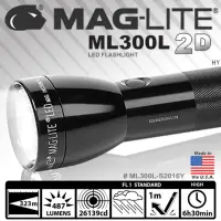在飛比找momo購物網優惠-【MAG-LITE】ML300L 2-Cell D LED 