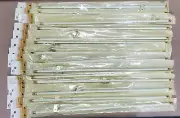 Graber Round Sash Cafe Rods 7/16” (11mm) Extends 28”-48" White Quantity of 14