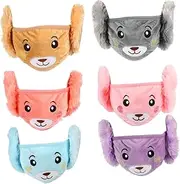 minkissy 6pcs Ear Protection Sun Kid for Sun Protection Lovely Bear Warm Cover Children Sun Protection Cotton