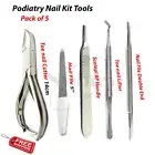 Toenail Surgery Podiatry Kit Tools Manicure Pedicure Health & Beauty Chiropody