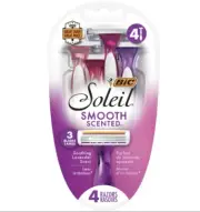 (2 PACK) BIC Soleil Smooth Scented Women's Disposable Razor