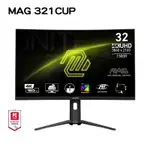 米特3C數位–MSI 微星 MAG 321CUP 31.5吋 曲面螢幕/1500R/VA/4K/160HZ