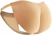[outret] Women Butt Pads Enhancer Panties Padded Hip Underwear Shapewear, Bum Butt Lifter Silicone Buttocks Padded Fake Butt Knickers (Skin Color,L)