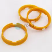 3 x Centring Ring Distance Alloy Wheels Z31D 72,6 66,45 Eg for Audi Chrysler