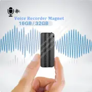 16GB 32GB IPX6 Spy Audio Recorder Mini Voice Activated Office Listening Device