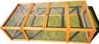 Pawhub XL Wooden Chicken Coop Hen Rabbit Hutch Run Cage Extension