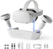 Charging Dock for Oculus Quest 2, Magnetic Charging Station for Meta Quest 2 VR