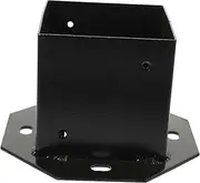 ETHZZLE Square Railing Post Base Railing Support Trim Anchors Easy Assemble Post Support Base Versatile for Home Garden Use