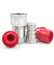 1/2" NPT Thread Hydraulic Quick Connect Couplings Ball locked Fitting Female ...