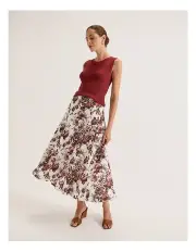 [REVIEW] Sepia Bloom Skirt in Ivory