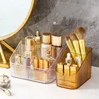 Bedroom Storage Container Office Organizer Transparent Multi Compartments