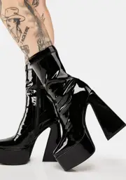 [SIMMI] Amani Platform Ankle Boots
