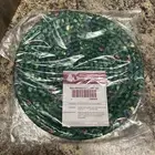 Longaberger Rug-Braided Circle Trivet 9x9 Emerald Vine Hot Pad Centerpiece NEW