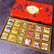 Ghasitaram Gifts Jaiccha Christmas Assorted Chocolate Bites in Designer Box