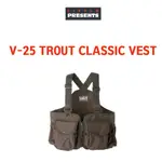 LITTLE PRESENTS V-25 TROUT CLASSIC VEST 釣魚背心 溪釣 香魚 飛蠅 路亞