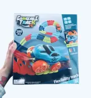 Changeable Track Flexibility 200 Piece Race Car Track Set NEW Kids Toys Cars NIB