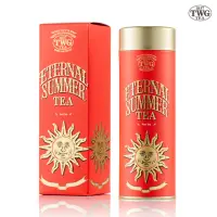 在飛比找momo購物網優惠-【TWG Tea】頂級訂製茗茶 盛夏緋紅 120g/罐(Et