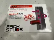 Rack Studs Series II Duo 1RU Rack Mount Solution 50 DUO Studs & 100 Gen5 Nuts