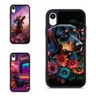 Deluxe Case delightful pattern dachshund For iPhone XS 11 12 13 14 15 16 Pro Max