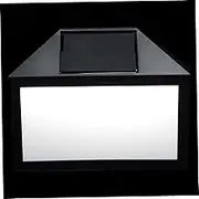 OSALADI Solar-powered Led Door Number Light Abs Material White Light Emergency Illumination