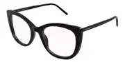 Saint Laurent SL 778 001 Men's Glasses Black Size 55 - Private Health Rebate - Blue Light Block Available