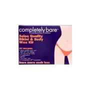 Completely Bare bare more ouch LESS Bikini & Body Waxing Kit to Remove Deepest