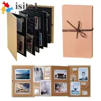 在飛比找蝦皮購物優惠-ISITA手風琴相冊禮品:,折疊Photocard驚訝的照片