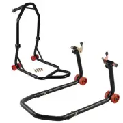Front Head Motorbike Stand and Rear Adjustable paddock Fork adaptor