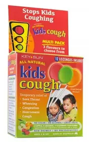 Key Sun Kids Cough Multi Pack 12 Lozenges