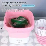 Folding Washing Machine For Clothes With Dryer Bucket Washing For Sock Underwear