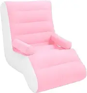 Inflatable Sofa Bed | Portable Camping Sofa | Foldable Blow Up Sofa | Single Air Sofa with Armrests for Living Room Bedroom Office Travel Camping
